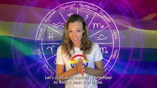 Happy Pride! Bisexuality and Homosexuality signs in Birth Chart.