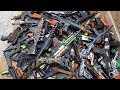 Hundreds Toy Guns and Rifles! Toy Weapons Beaded Pistols Capsule Detonator Revolvers