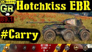 89_World of Tanks Hotchkiss EBR WoT Replay - 9 Kills 4.1K DMG(Patch 1.4.0)