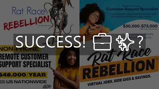 rat race rebellion review can you find decent jobs on here