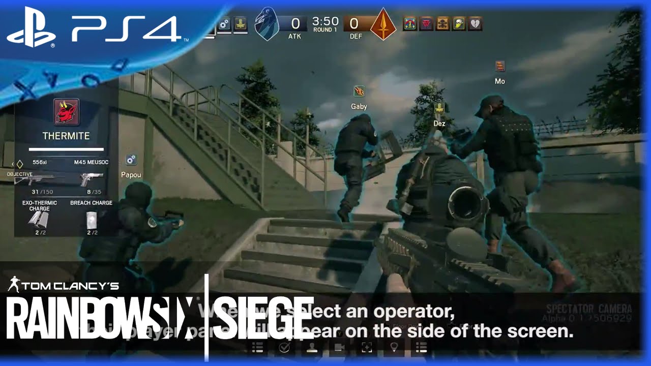 Tom Clancy s Rainbow Six Siege Spectator Mode Walkthrough YouTube