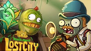 Plants Vs Zombies 2: New Plants Jackfruit On Lost City ! (PVZ 2 Chinese Version)
