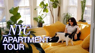 NYC Apartment Tour I What 3,350 gets you in Brooklyn NYC. Cozy office, Sunroom, Day and Night Tour