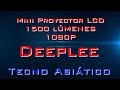 Proyector Deeplee DP500 LCD de 1500 Lúmenes