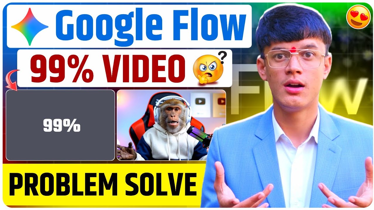 🤯 Google Flow 99% Video Problem Fix 😱 | Video Generate नहीं हो रही? 100 ...