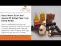 Kansa Wand Small & Jojoba Oil Starter Pack