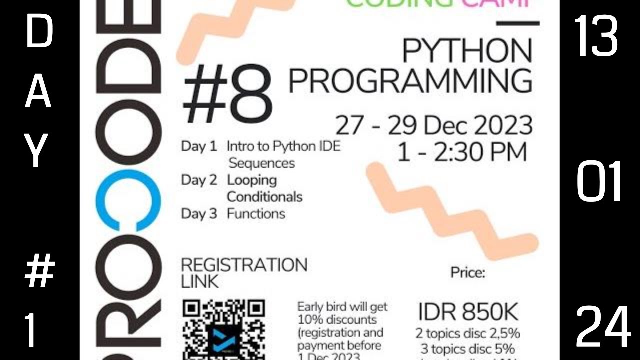 ProCodeCG Kids Coding Camp - Python Programming - Day #1/3 - 13 Jan ...