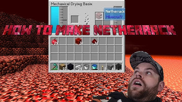 Minecraft skyfactory guide on how to make netherrack