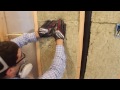 How to Insulate Walls with Rockwool -- by Home Repair Tutor
