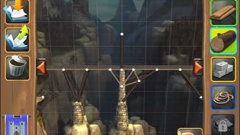 Bridge Constructor Medieval FULL WALKTHROUGH with all Golden Crowns Collected LEVEL III - 3