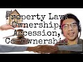 Property Law: Ownership, Accession and Co-Ownership