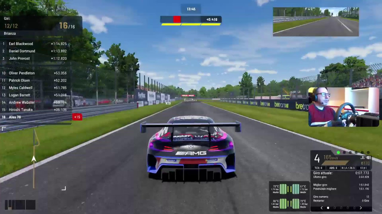 Project Motor Racing PS5 Mercedes AMG GT3 '20 Inizio una Nuova Carriera