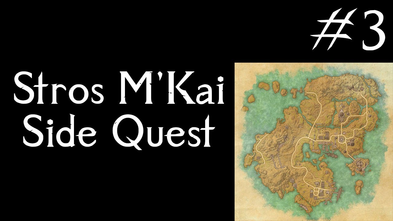 Izad's Treasure ESO Stros M'Kai Side Quests YouTube