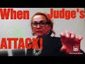 INSANE &quot;CONSTITUTION IS NOT RELEVANT IN THIS COURT&quot; GET&#39;S OFF BENCH &amp; ASSAULTS DEFENDANT!