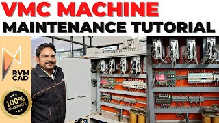 VMC Machine को कैसे Maintain करे | VMC Maintenance & Programming Tutorial | RVM CAD