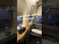 Quick Look at American Airlines First Class #americanairlines #firstclass