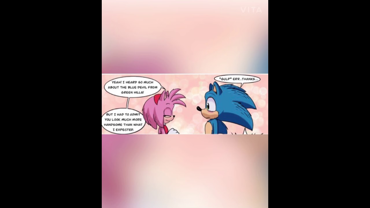 CGMayra — Sonamy movie vs Sonamy x creador de amy rose movie