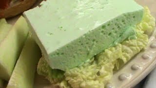 Forgotten Dessert Of The 1950's  Lime Jello Dessert