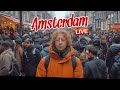 Amsterdam aujourdhui marcher en direct dans la rgion la plus ancienne