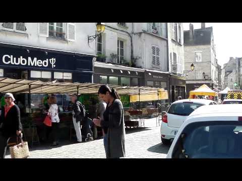 Town Centre and Market, Senlis, France