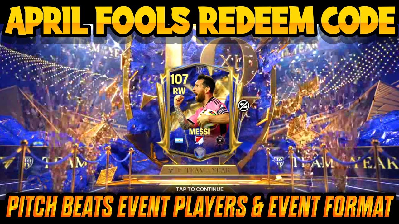 APRIL FOOLS REDEEM CODE 🤡 || PITCH BEATS EVENT OFFICIAL PLAYERS & EVENT ...