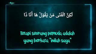 Laisal Fata   Fasabaqna Lirik dan Terjemahan