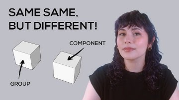 Sketchup - Groups & Components