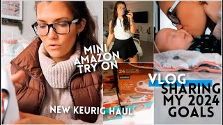 FIRST VLOG OF 2024✨ // sharing my new year goals, mini amazon try on, new Keurig haul + MORE! by Shannon Andersen 467 views 3 months ago 29 minutes