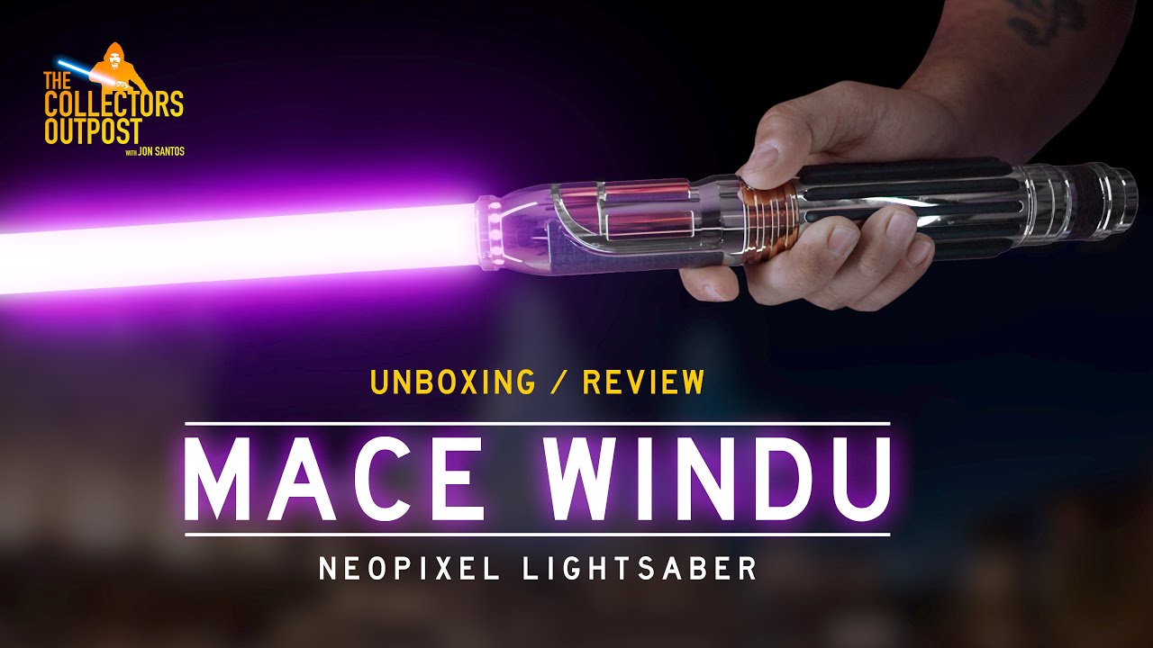 Mace Windu Neopixel Lightsaber YouTube