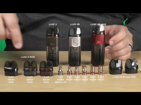 Vaporesso Luxe XR MAX - 2800 mAh - USB C - 80 Watt Podset- vers. Farben Video