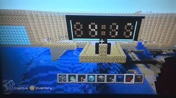Xbox 360 minecraft digital clock no pistons