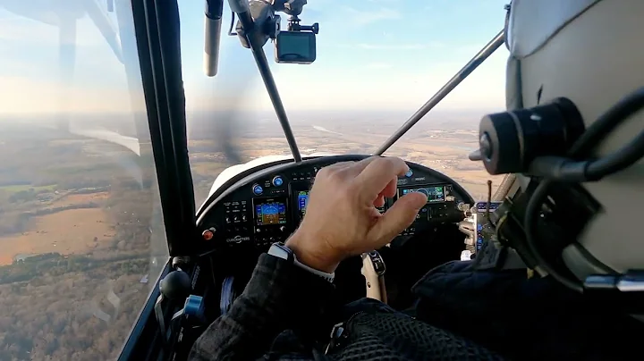 Carbon Cub FX-3 to VA19 on a December day