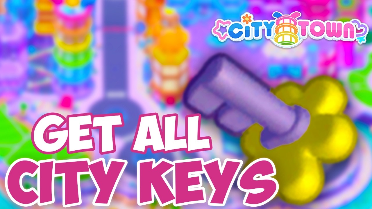 Get the keys to City Town ! Hello Kitty Island Adventure