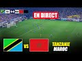 EN DIRECT TANZANIE Vs MAROC Simulation Vidéo De Jeu PES 21 De La CAF EFootball 
