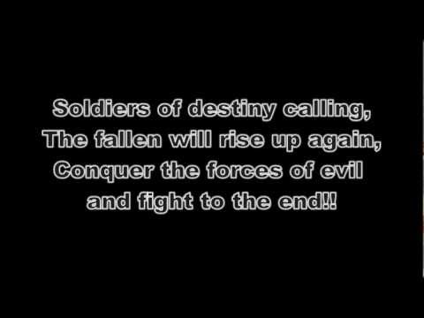 Dragonforce - Cry Thunder (Lyrics)