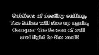 Dragonforce - Cry Thunder (Lyrics)