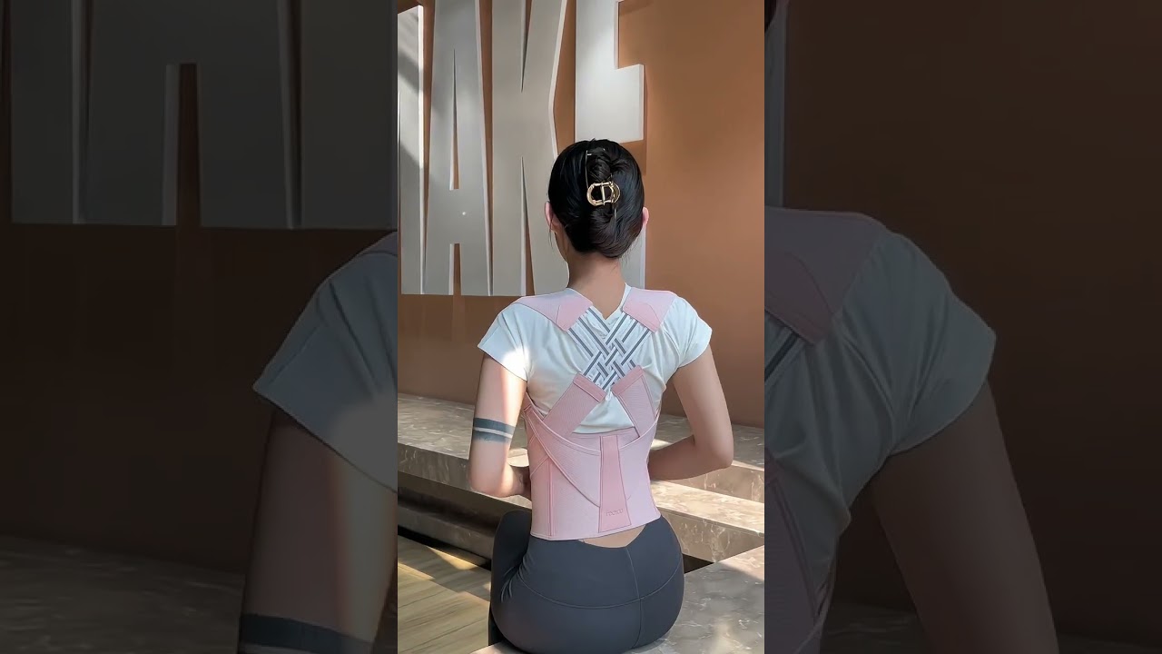 Confident stance with the ErgoPosture Flex Brace