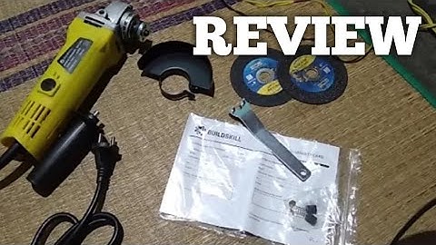 BUILDSKILL Angle Grinder 830 W  UNBOXING FULL REVIEW|FA TECH|