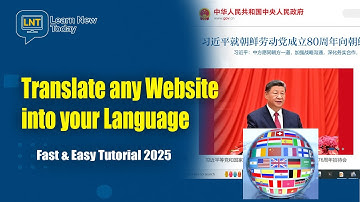 TRANSLATE WEBSITES INTO MULTIPLE LANGUAGES