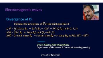 Divergence of D Solution 1