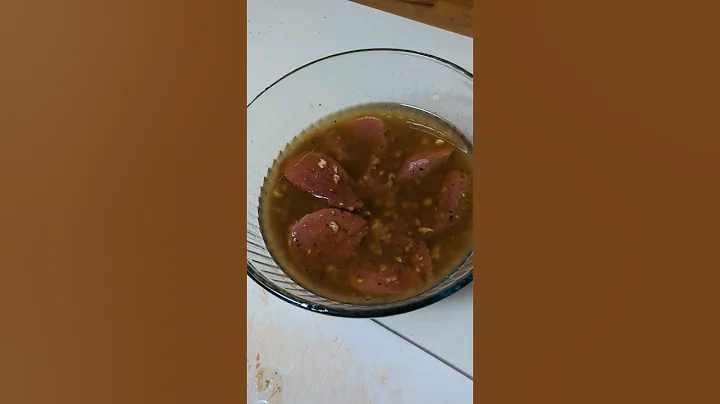 🦌 marinated venison steaks 🔪