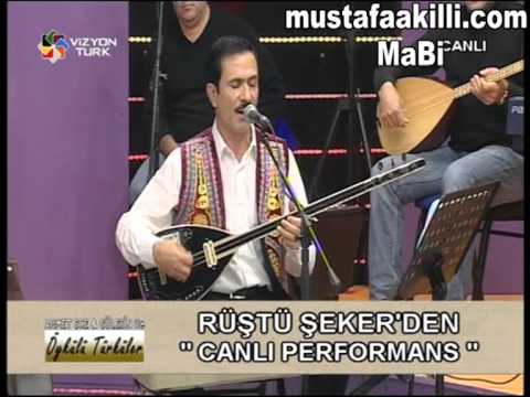 Rüştü Şeker Plakamız 19   Vizyontürk tv Canlı Performans 11-12-2013