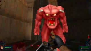Brutal Doom. Hellbound (revisited). Silentplay. Walkthrough. Map 18 computer complex