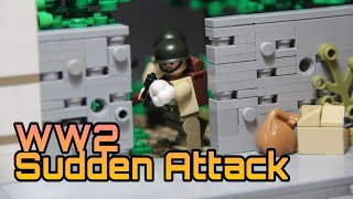 Lego WW2 Sudden Attack | MLD | Лего Вторая Мировая Война, Внезапная Атака