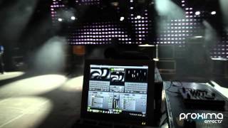 LED tinklas. Chroma-Q colorweb