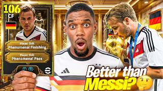 NGL HE’S MID😭🥀Prof BOF Tries Out 107 MARIO GOTZE-They Say He’s Like Messi…🤔 screenshot 2