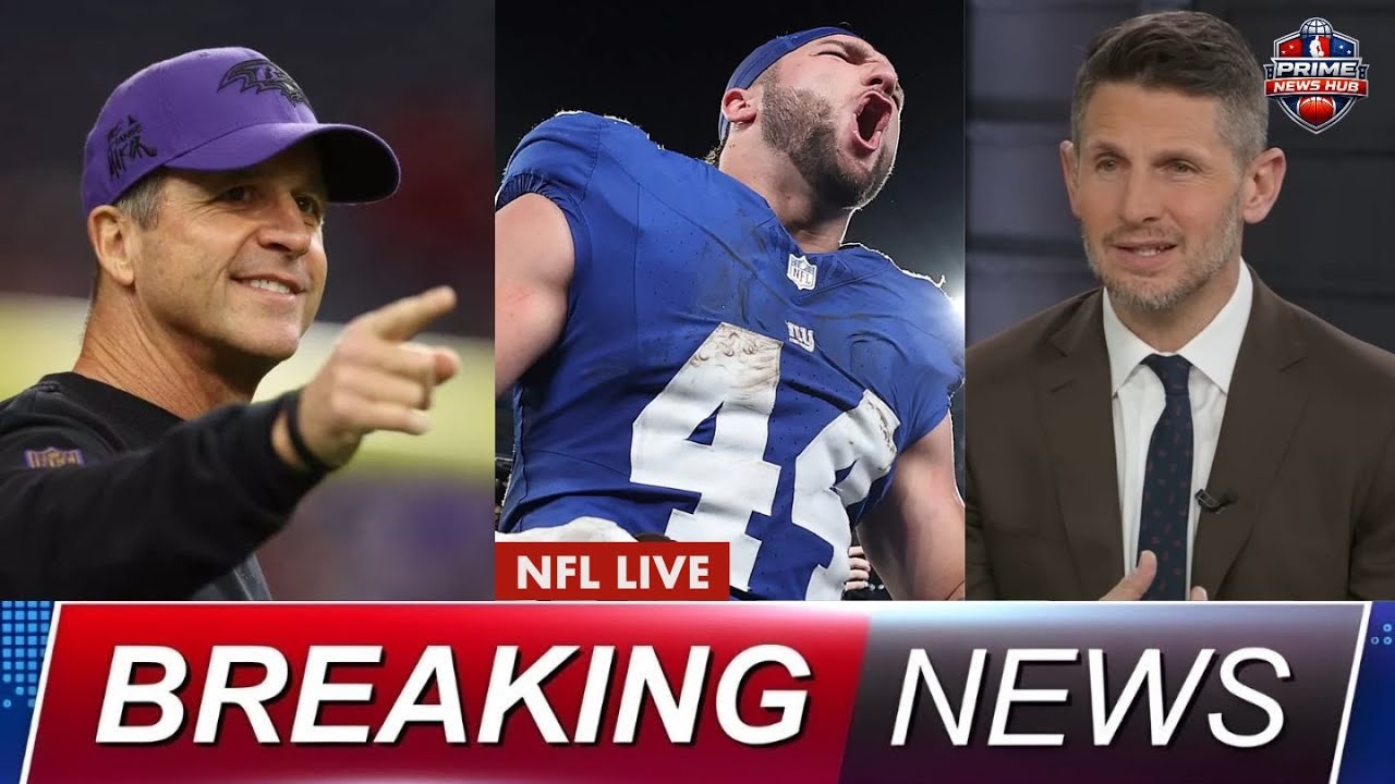 Giants Rebuild Plan: Harbaugh Says Franchise QB Comes First | NFL Live