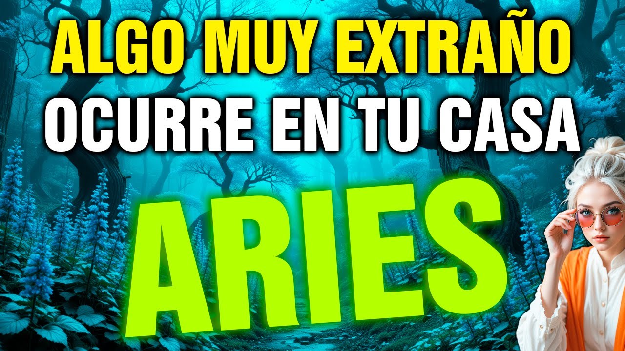 aries 😳 UNA SEÑAL DEL CIELO VA A TI… ALGO RARO SE MUEVE en tu CASA 🕯️