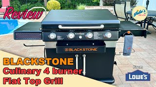 Blackstone Culinary 36in Griddle - REVIEW - from Lowes!