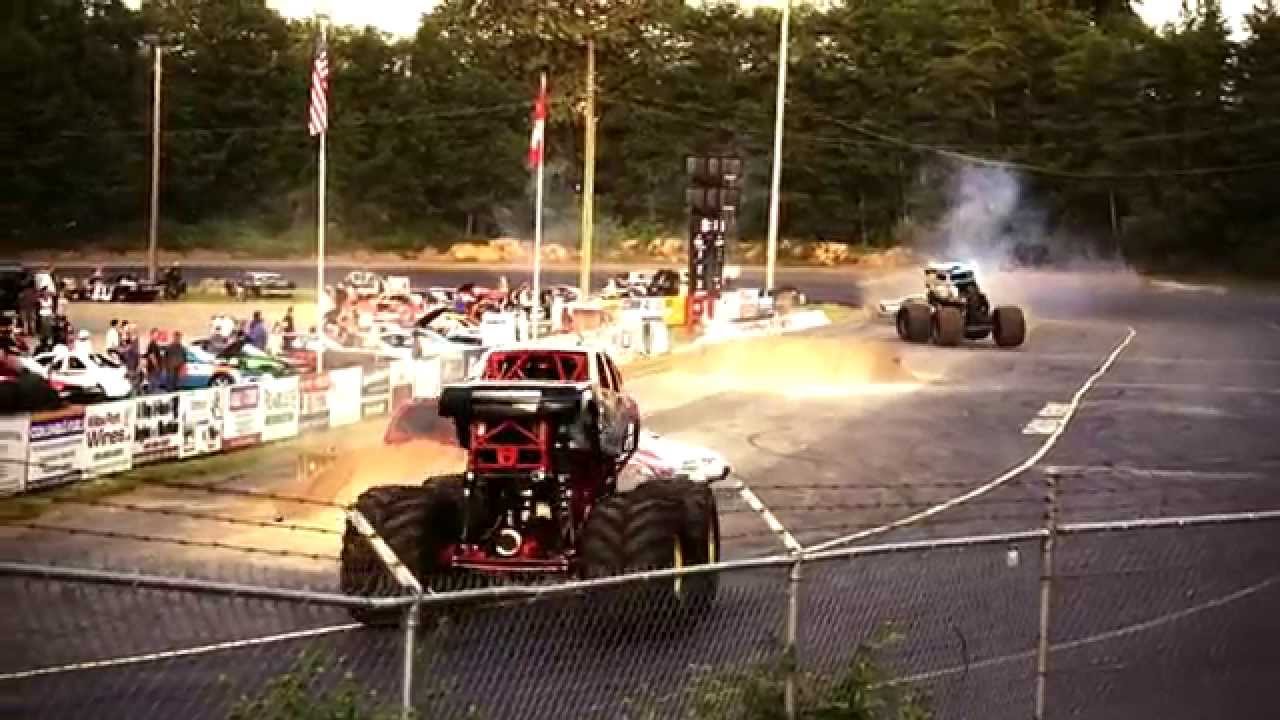 Saratoga Monster Trucks August 1 & 2, 2015 YouTube